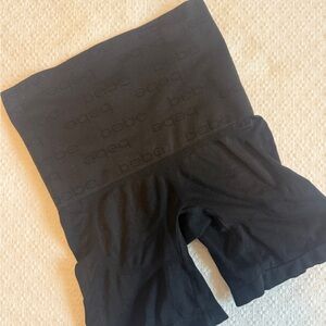 Bebe Black High-Waisted Shorts Shapewear